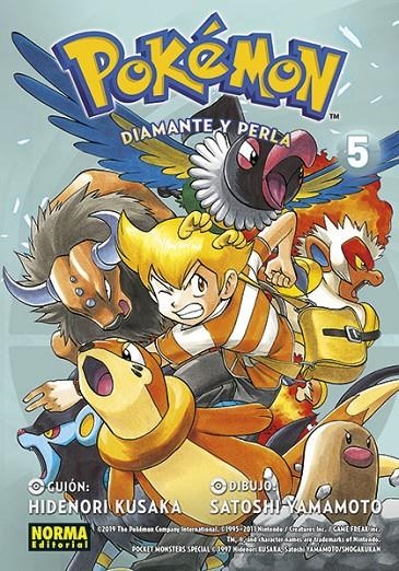 POKEMON 21. DIAMANTE Y PERLA 05 | 9788467930405 | MAMOTO, STAOSHI -KUSAKA HIDENORI