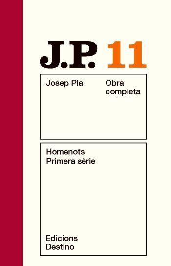 HOMENOTS. PRIMERA SÈRIE | 9788497101516 | PLA, JOSEP