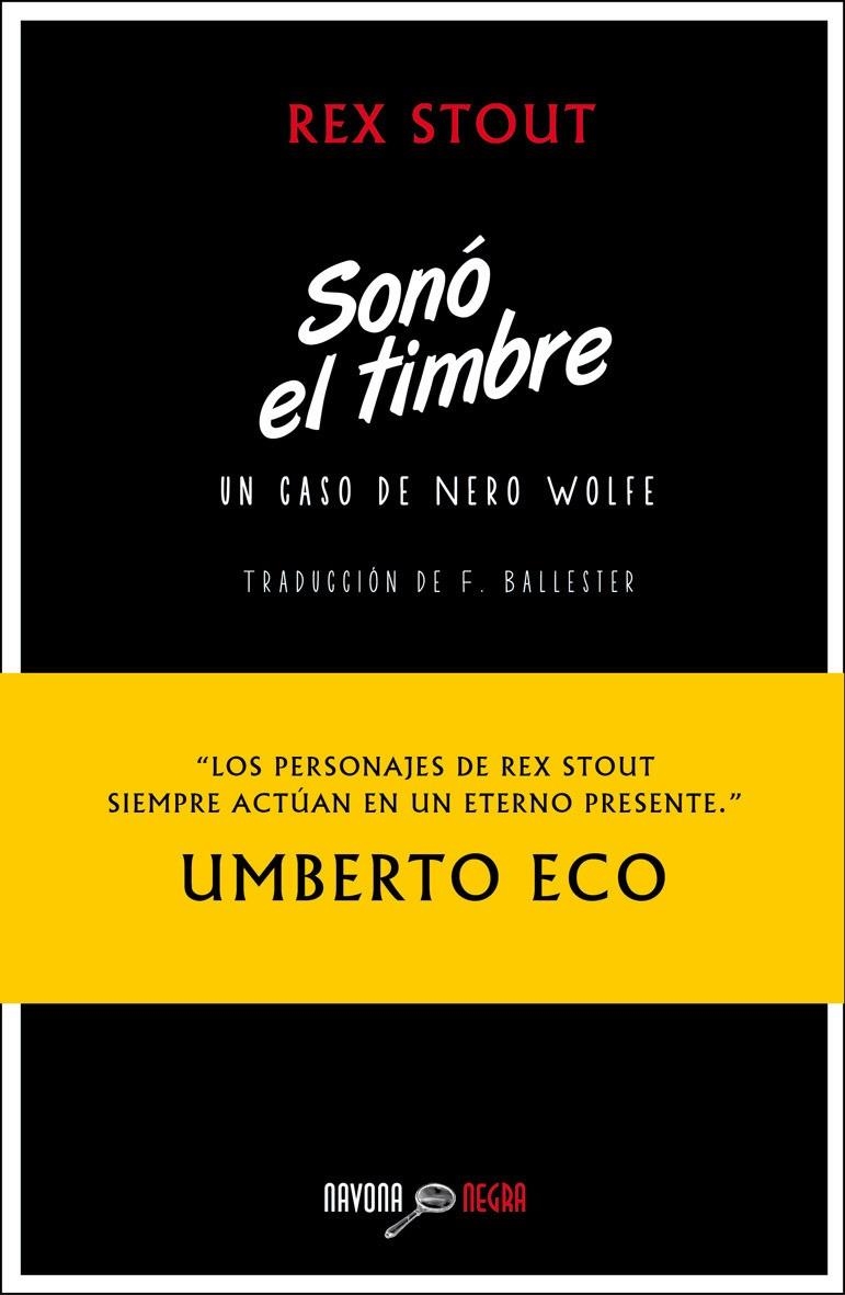 SONO EL TIMBRE | 9788492840823 | STOUT REX