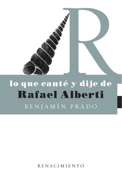 LO QUE CANTE Y DIJE DE RAFAEL ALBERTI | 9788484721468 | PRADO, BENJAMIN