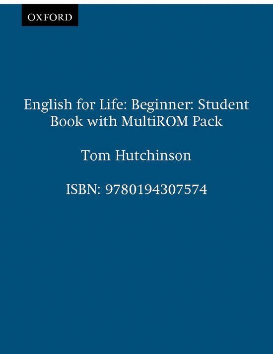 ENGLISH FOR LIFE (BEGINER) | 9780194307574 | LATHAM-KOENIG, CHRISTINA