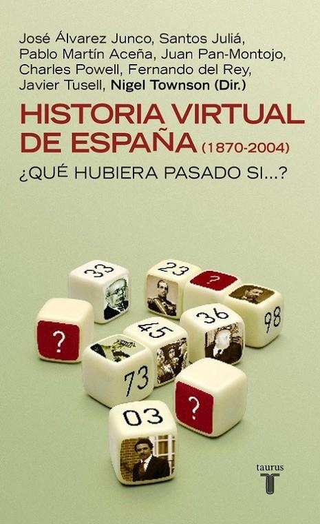 HISTORIA VIRTUAL DE ESPAÑA (1870-2004) ¿QUE HUBIERA PASADO S | 9788430605187 | TOWNSON, NIGEL