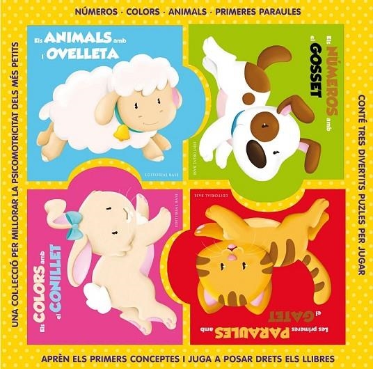 ANIMALS PUZZLEBOOKS | 9788416166862 | BASE