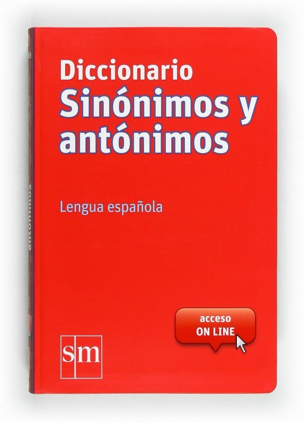 DICCIONARIO SINÓNIMOS GRANDE 2011 | 9788467541403 | EQUIPO PEDAGÓGICO EDICIONES SM,