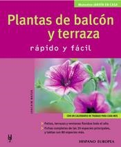 PLANTAS DE BALCON Y TERRAZA RAPIDO Y FACIL | 9788425515002 | MAYER, JOACHIM