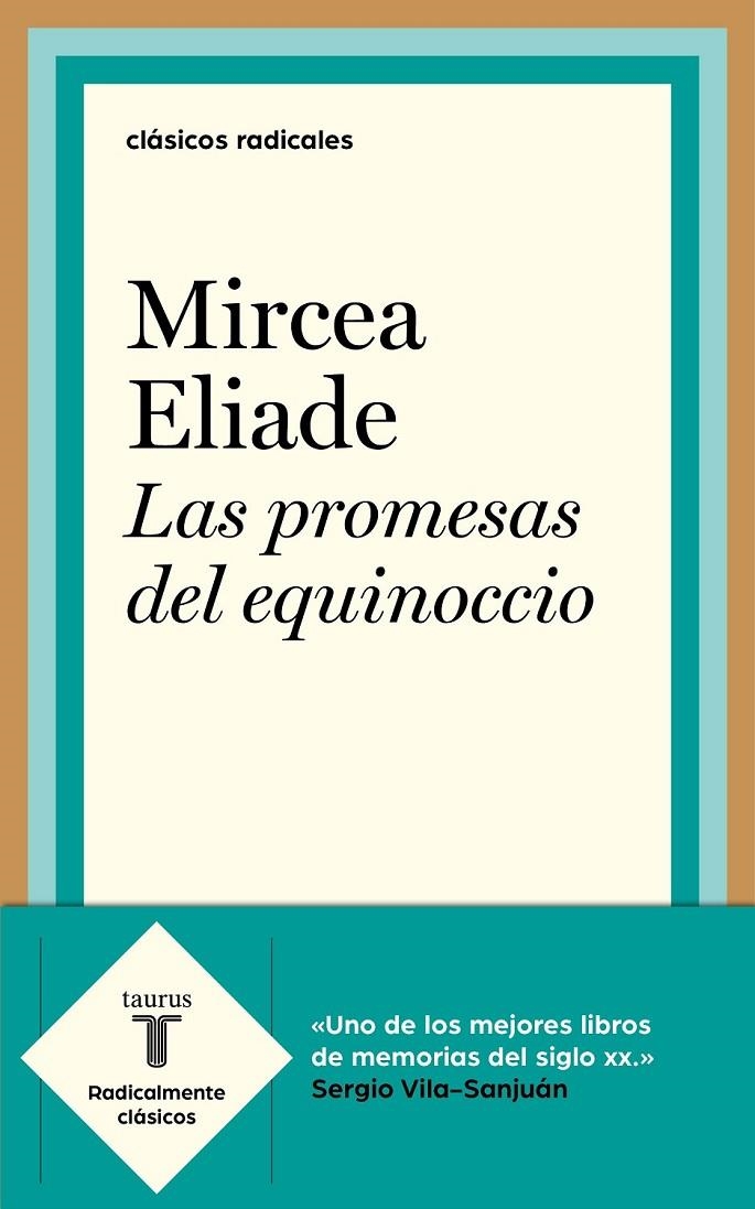 PROMESAS DEL EQUINOCCIO | 9788430619399 | ELIADE, MIRCEA