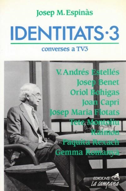 IDENTITATS 3 | 9788486491093 | ESPINAS, JOSEP M.