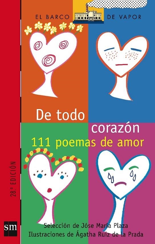 DE TODO CORAZON : 111 POEMAS DE AMOR | 9788434867338 | VARIOS AUTORES,