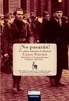 NO PASARAN! | 9788492716739 | UPTON SINCLAIR