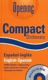 OPENING COMPACT DICTIONARY | 9788432914249 | NCGOWAN , TOM