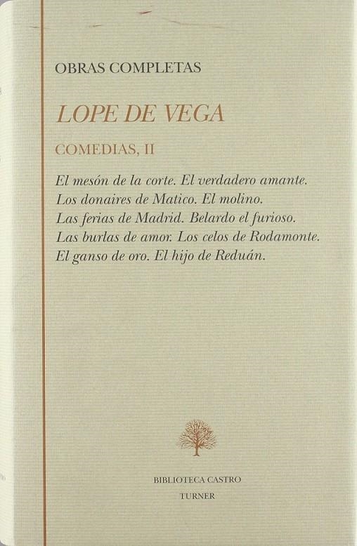 LOPE DE VEGA. OBRAS COMPLETAS (2). COMEDIAS | 9788475063829 | VEGA, LOPE DE