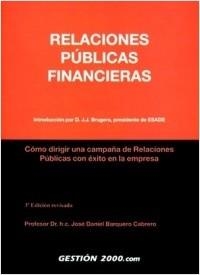 RELACIONES PUBLICAS FINANCIERAS | 9788480886819 | BARQUERO CABRERO, DANIEL