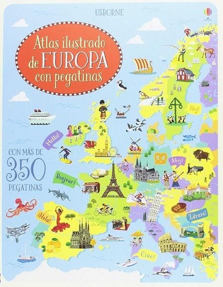 ATLAS DE EUROPA CON PEGATINAS | 9781474933124 | MELMOTH JONATHA