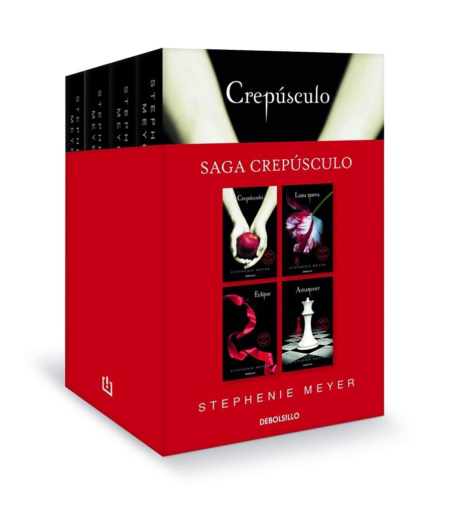 SAGA CREPÚSCULO (EDICIÓN PACK CON: CREPÚSCULO | LUNA NUEVA | ECLIPSE | AMANECER) | 9788466356947 | MEYER, STEPHENIE