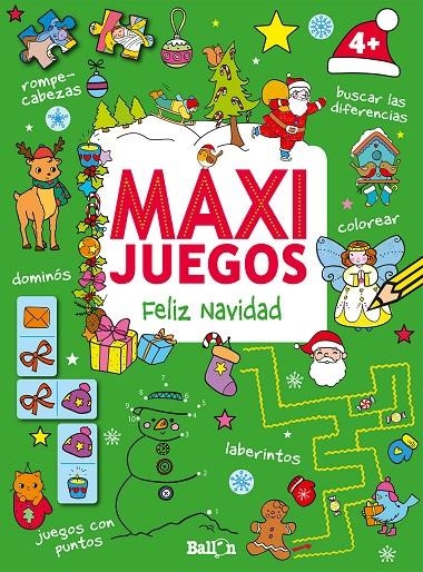 MAXI JUEGOS - FELIZ NAVIDAD +4 | 9789463079563 | BALLON/BALLON