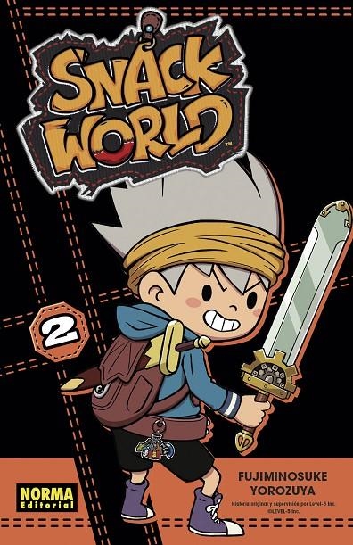 SNACK WORLD 2 | 9788467942323 | FUJIMINOSUKE YOROZUYA / LEVEL-5