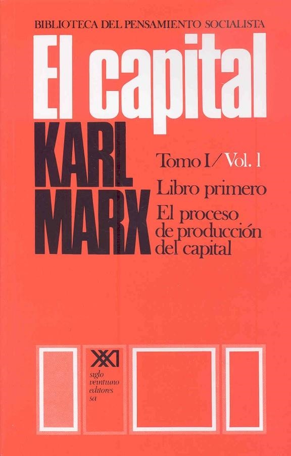 CAPITAL. TOMO I/VOL. 1 | 9789682302091 | MARX, KARL