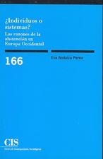 ¿INDIVIDUOS O SISTEMAS? | 9788474762839 | ANDUIZA PEREA, EVA