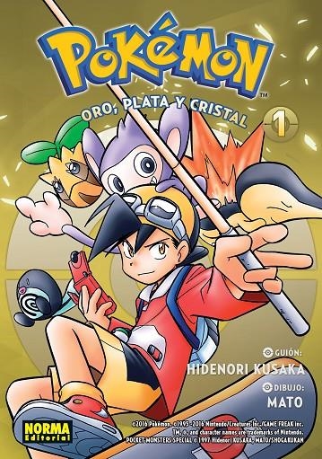 POKEMON 05. ORO,PLATA Y CRISTAL 01 (NUEVO PVP) | 9788467965001 | KUSAKA, HIDENORI/MATO