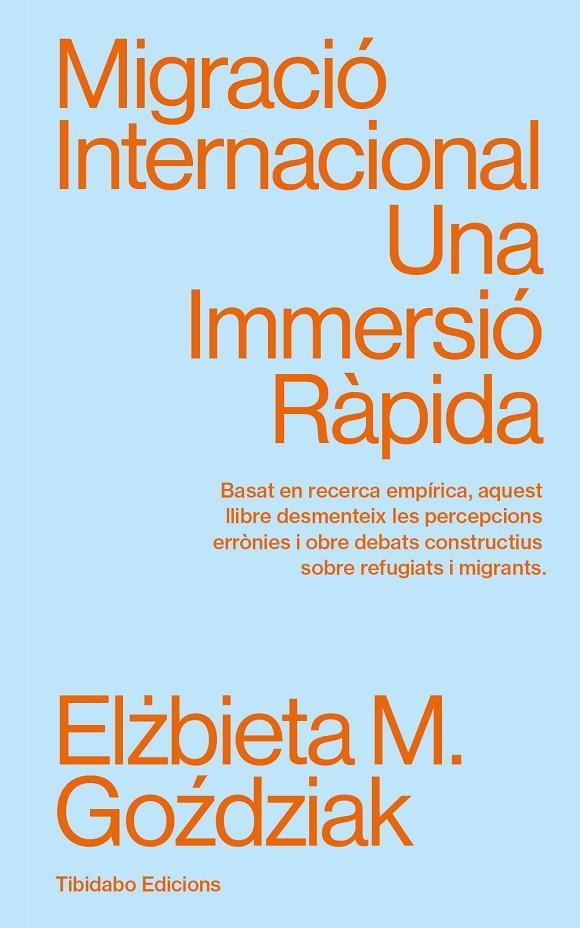 MIGRACIÓ INTERNACIONAL | 9788410013094 | GOZDZIAK, ELZBIETA M.