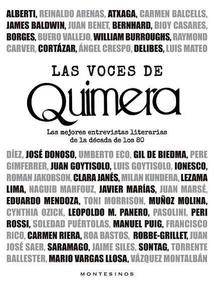 VOCES DE QUIMERA, LAS | 9788419778857