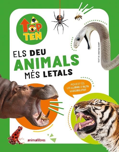 TOP TEN ELS DEU ANIMALS MÉS LETALS | 9788419659521 | CRISTINA BANFI