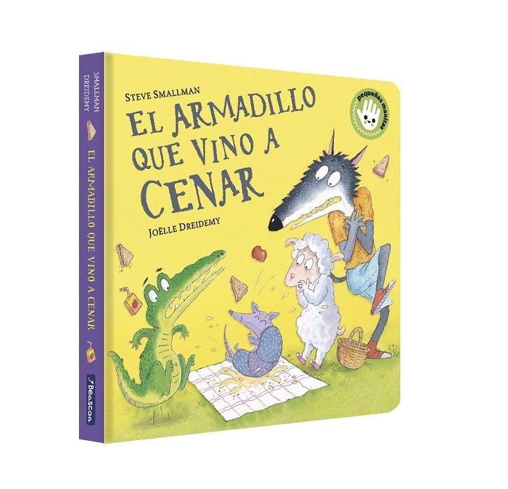 ARMADILLO QUE VINO A CENAR (LA OVEJITA QUE VINO A CENAR. LIBRO DE CARTÓN), EL | 9788448867959 | SMALLMAN, STEVE