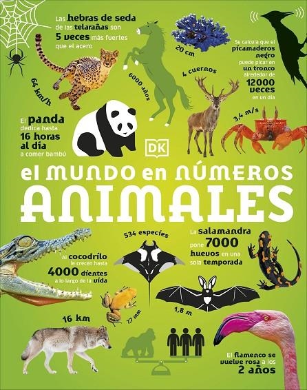 MUNDO EN NÚMEROS. ANIMALES | 9780241702994 | DK