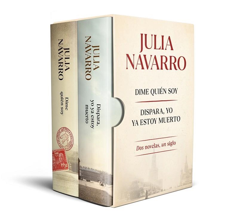 ESTUCHE JULIA NAVARRO (CONTIENE: DIME QUIÉN SOY | DISPARA, YO YA ESTOY MUERTO) | 9788466378529 | NAVARRO, JULIA