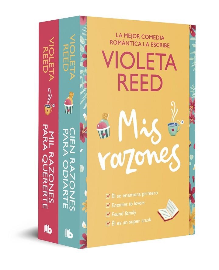 MIS RAZONES (PACK CON: CIEN RAZONES PARA ODIARTE | MIL RAZONES PARA QUERERTE) (M | 9788410381124 | REED, VIOLETA