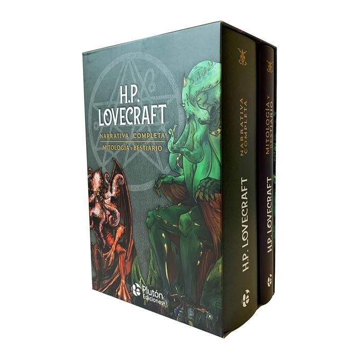 PACK H.P. LOVECRAFT - NARRATIVA COMPLETA - MITOLOGÍA Y BESTIARIO | 9788419651204 | LOVECRAFT, H.P./TAPIA, JAVIER