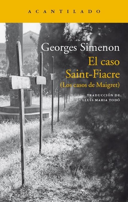 CASO SAINT-FIACRE, EL | 9788417346133 | SIMENON, GEORGES