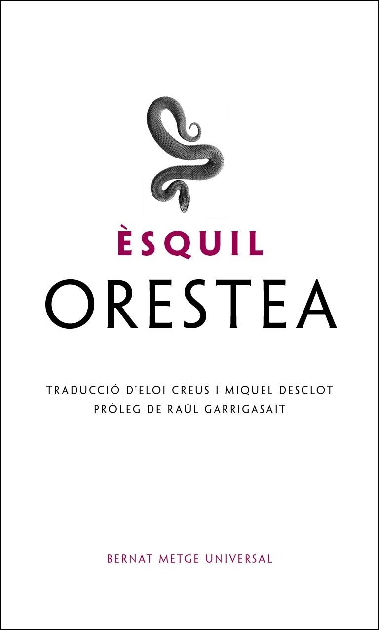 ORESTEA | 9788498594515 | ÈSQUIL