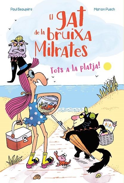 GAT DE LA BRUIXA MILRATES. TOTS A LA PLATJA! | 9788410517110